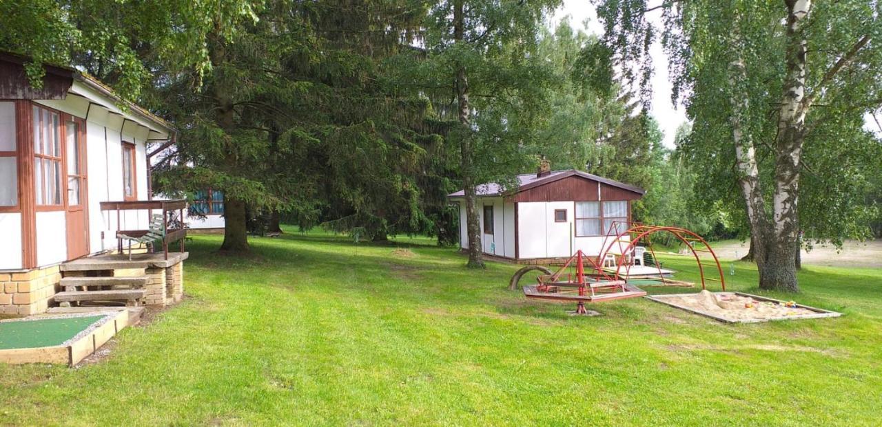 Retro Chatky Hurka Lipno Horni Plana Exterior foto