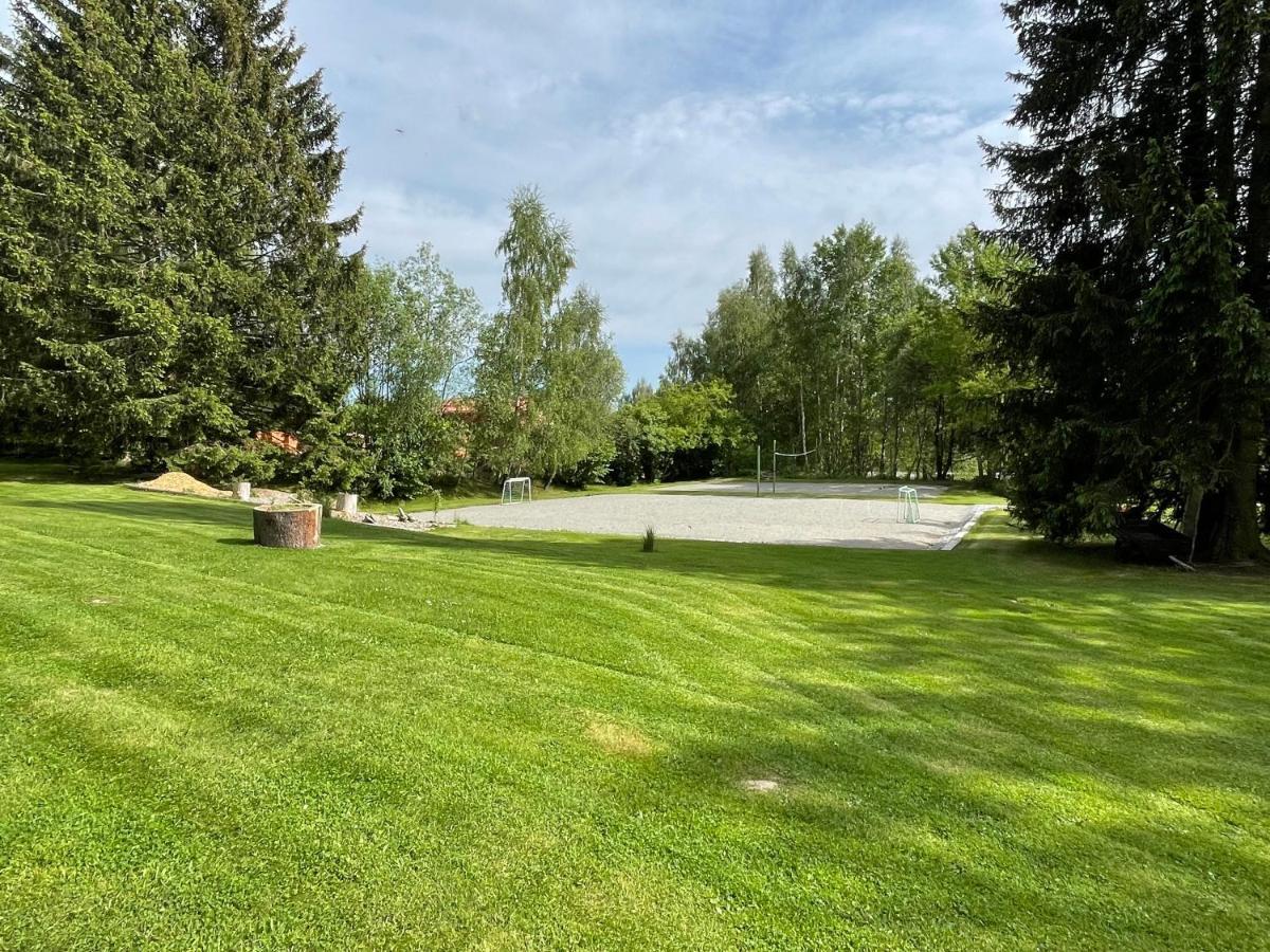Retro Chatky Hurka Lipno Horni Plana Exterior foto
