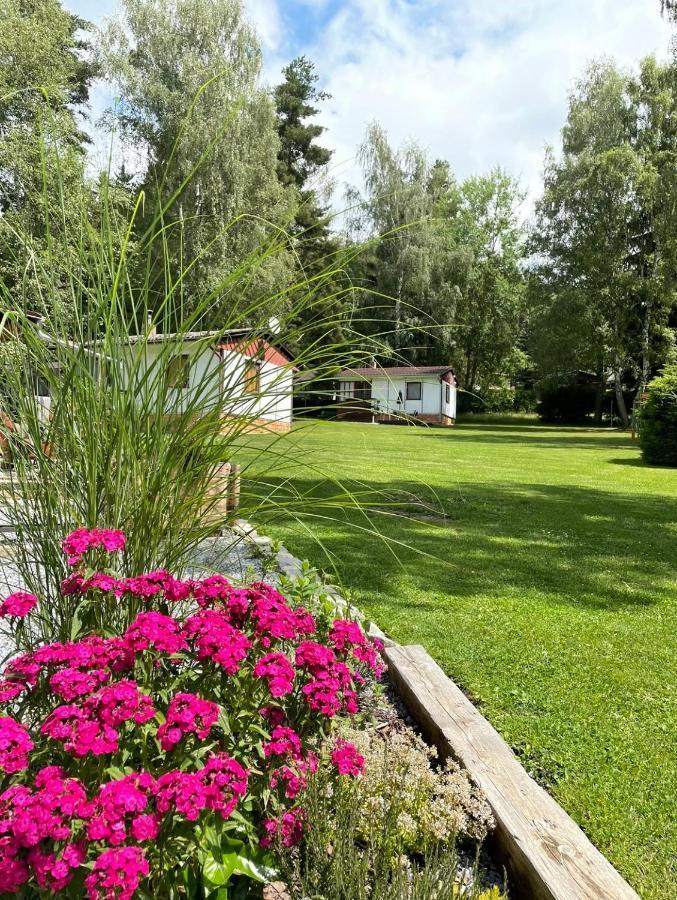 Retro Chatky Hurka Lipno Horni Plana Exterior foto