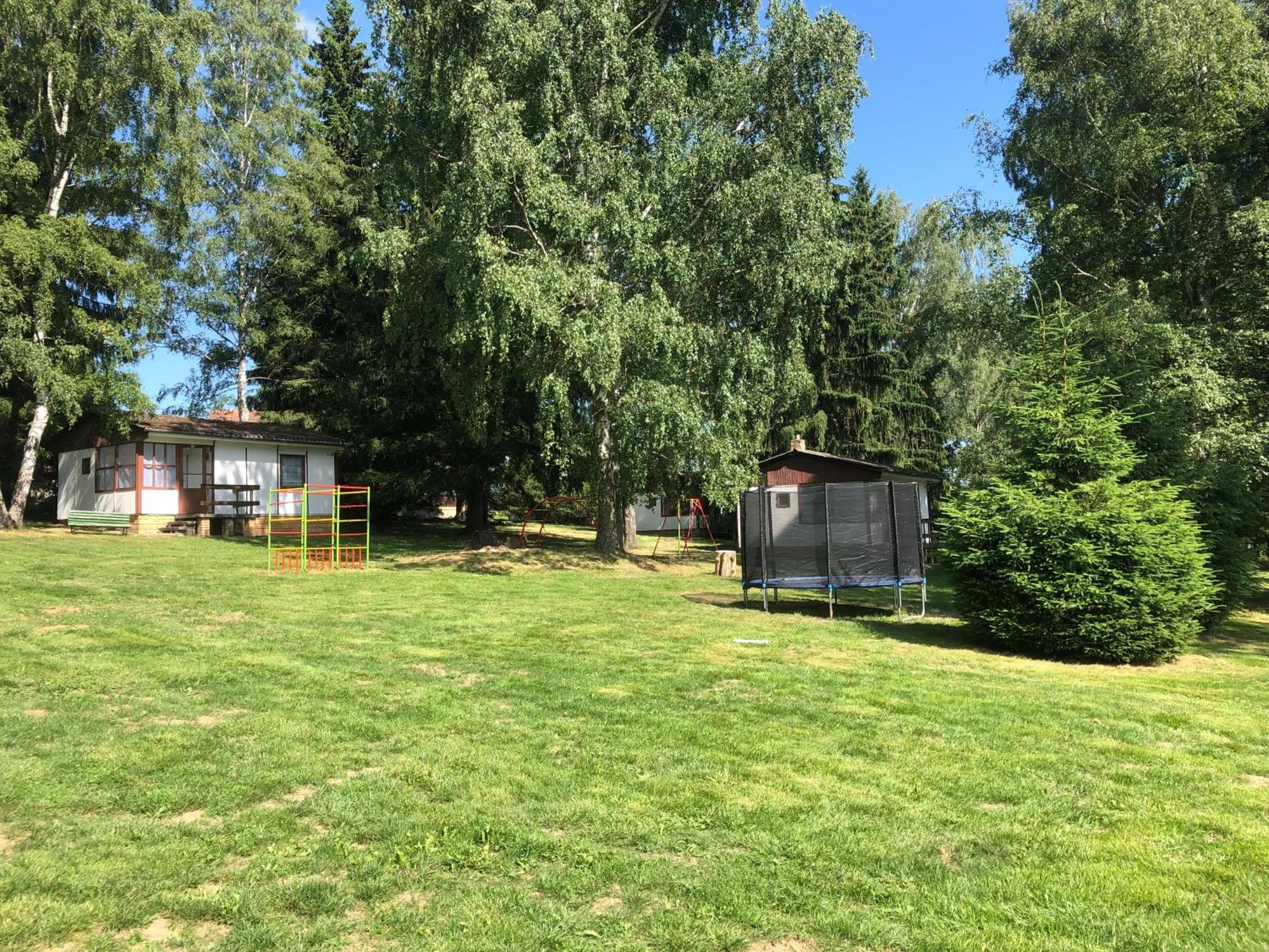 Retro Chatky Hurka Lipno Horni Plana Exterior foto
