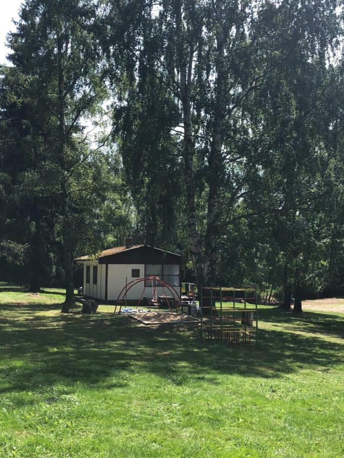 Retro Chatky Hurka Lipno Horni Plana Exterior foto